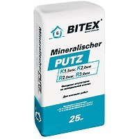 Минеральная декоративная штукатурка Bitex MineralischerPUTZ K2