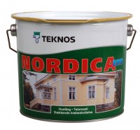 Глянцевая износостойкая акрилатная краска Teknos Nordica Eko