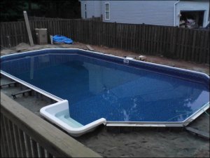 Как сделать бассейн во дворе своими руками