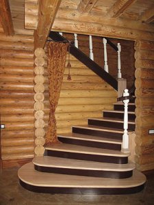 Лестницы для деревянного дома