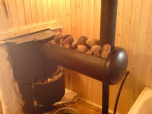 Как построить печь для бани