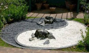 Каменный японский сад своими руками