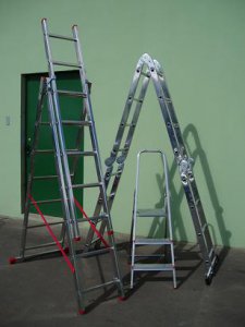 Алюминиевые приставные лестницы