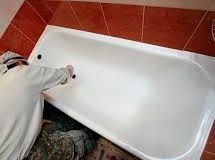 Покрытие ванны эмалью