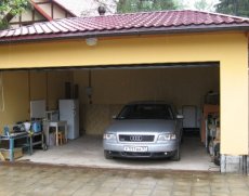 Устройство гаража в доме