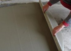 Делаем бетонную стяжку самостоятельно