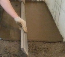 Делаем бетонную стяжку самостоятельно