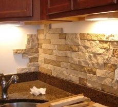 Несколько вариантов отделки стен на кухне