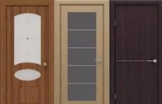Двери с покрытием из ПВХ