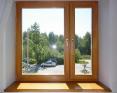 Достоинства современных  деревянных окон