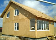  Строительство  дома из СИП панелей