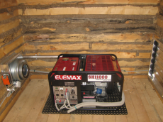 Бензогенератор – оптимальное решение  при отключении электричества