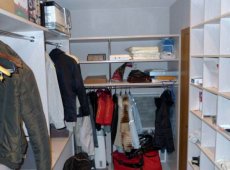 Как создать гардеробную комнату из кладовки