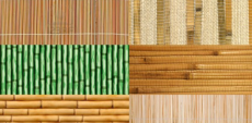 Бамбуковые обои и ЗD панели в экостиле