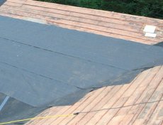 Реставрация крыши с рубероидным покрытием