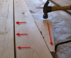 Как настелить деревянный пол на лагах с утеплителем