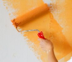Как правильно самостоятельно покрасить стены?