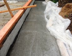 Пропорции бетона для отмостки