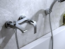 Виды смесителей для душа в ванной