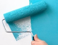 Как покрасить стену акриловой краской