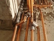 Применение медных труб и фитингов в системах водопровода