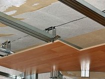 Способы крепления ламината на потолок