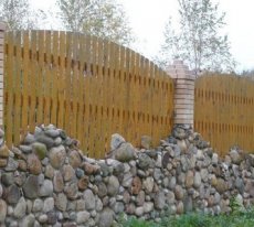 Забор для дачного участка