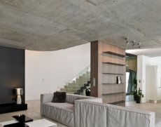 Использование бетона в интерьере квартиры