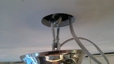 Как установить светильник на гипсокартонном потолке