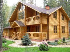Строительство дома из дерева
