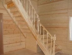 Как сделать лестницу из дерева на второй этаж