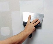 Как зашпаклевать обычную кирпичную стену