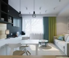 Интерьер однокомнатной квартиры: как распланировать