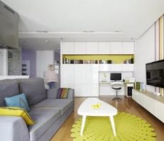 Интерьер однокомнатной квартиры: как распланировать