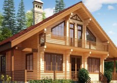 Деревянный дом — красота и уют