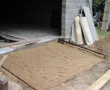 Строительство гаража: устройство подъезда к гаражу
