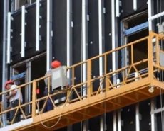 Мачтовые фасадные подъемники - строительство многоэтажного здания без них невозможно