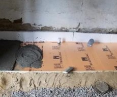 Как уложить бетонный пол со слоем теплоизоляции