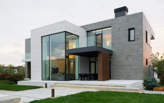 Дома в стиле Хай-Тек — 140 лучших идей дизайна частных домов в современном стиле