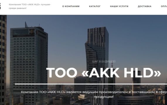 Обзор компании ТОО «AKK HLD»