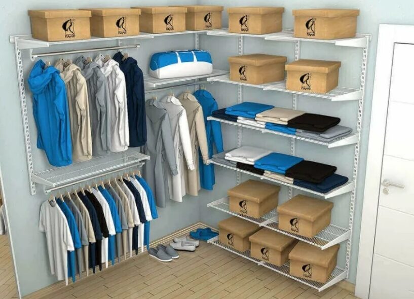 Система хранения для гардеробной