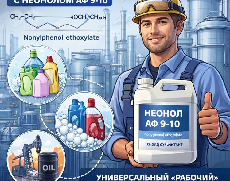 Универсальный «рабочий» химической промышленности: знакомство с неонолом АФ 9-10