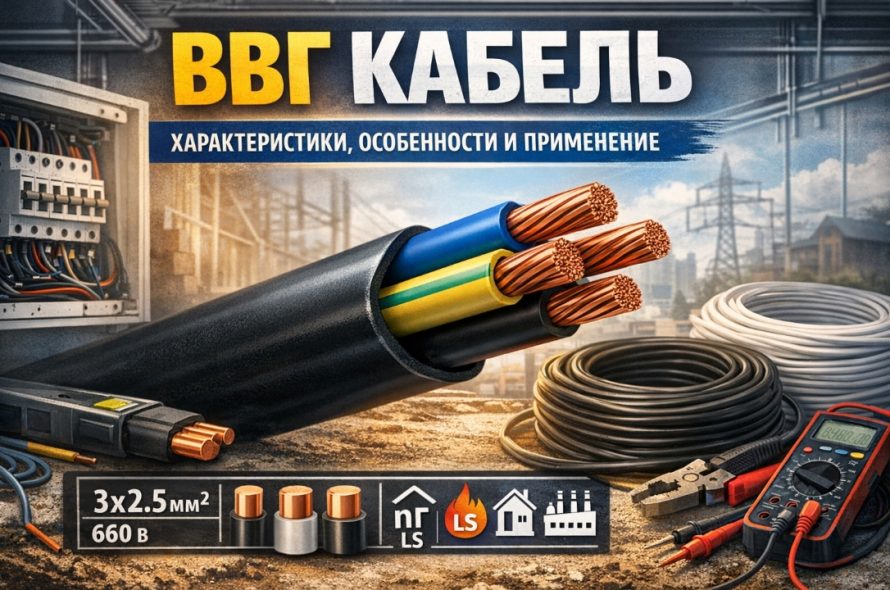 ВВГ кабель: где применяется, чем отличается и почему его выбирают так часто