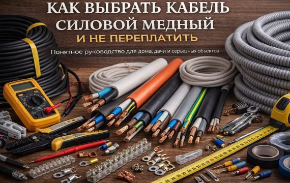 Как выбрать кабель силовой медный и не переплатить: понятное руководство для дома, дачи и серьезных объектов