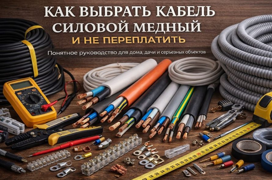 Как выбрать кабель силовой медный и не переплатить: понятное руководство для дома, дачи и серьезных объектов