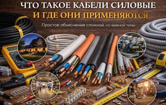 Что такое кабели силовые и где они применяются: простое объяснение сложной, но важной темы