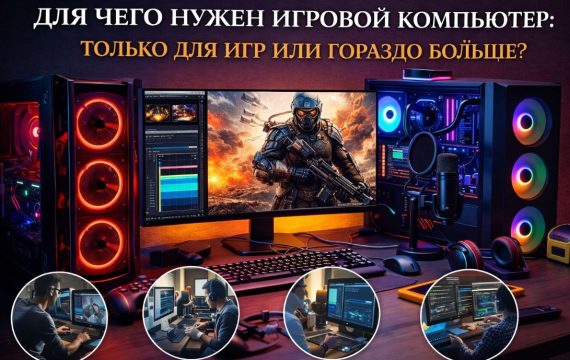 Для чего нужен игровой компьютер строителю: только для игр или гораздо больше?