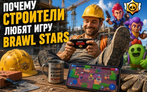 Почему строители любят игру Brawl Stars