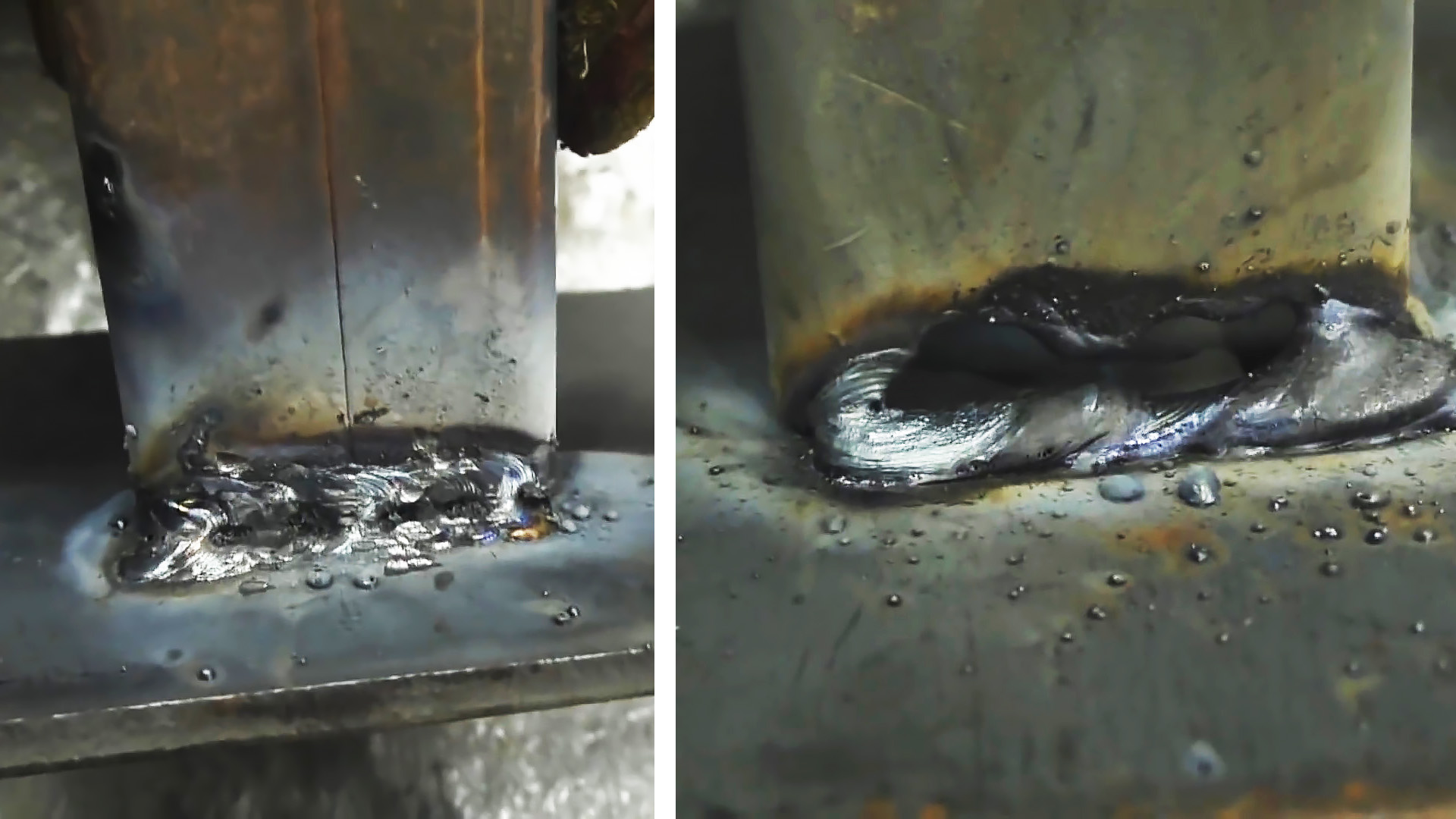 2 типичные ошибки дающие прожог и некачественный шов при сварке тонкостенной трубы